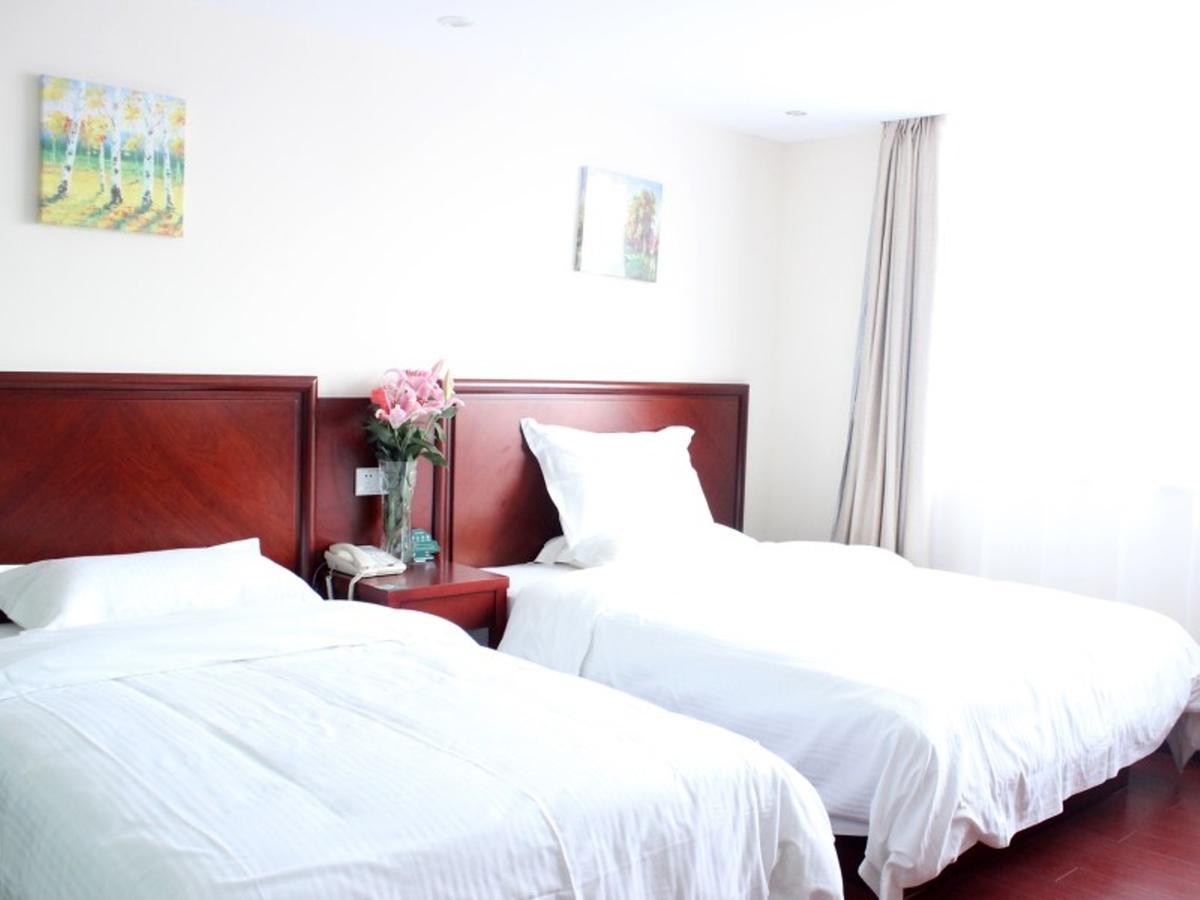 Greentree Inn Shandong Qingdao Wuyishan Road Jiashike Shopping Center Business Hotel Eksteriør bilde