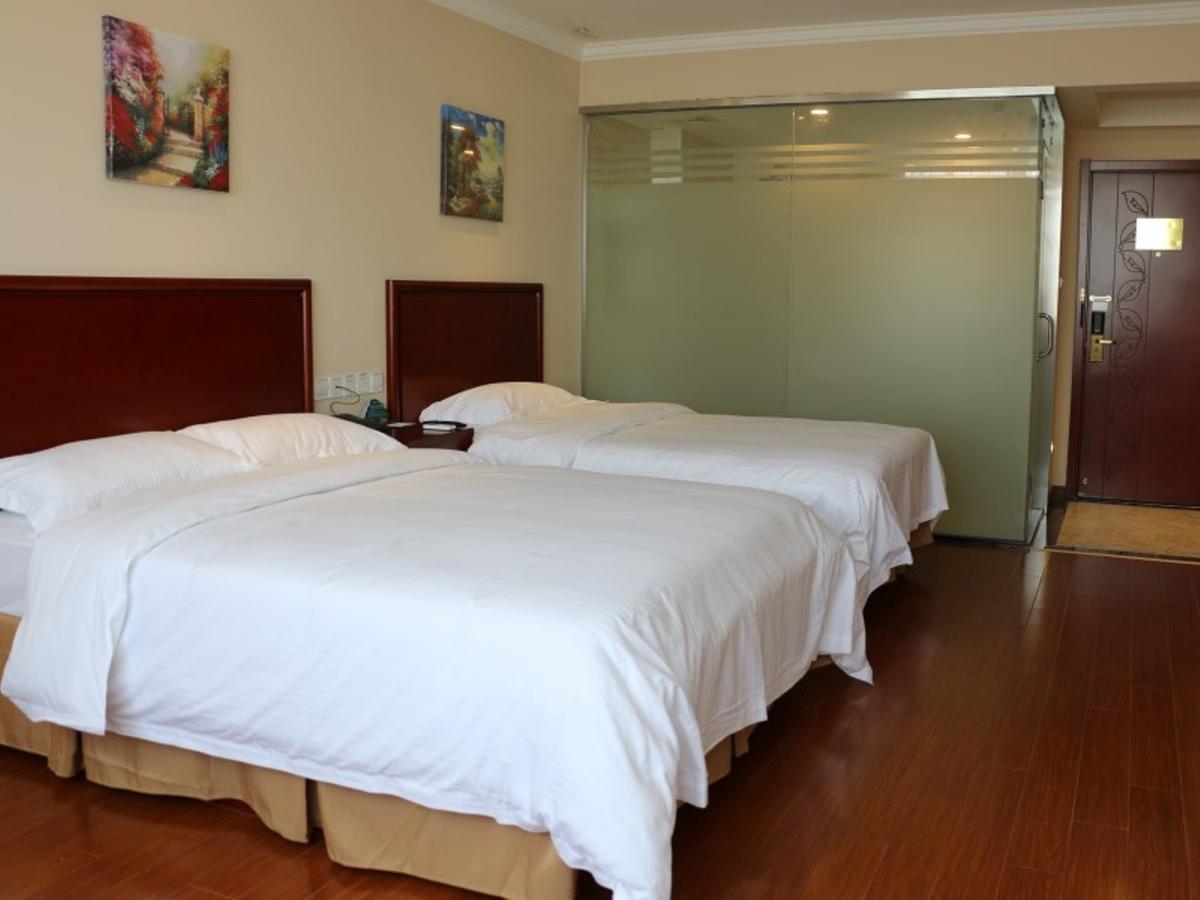 Greentree Inn Shandong Qingdao Wuyishan Road Jiashike Shopping Center Business Hotel Eksteriør bilde
