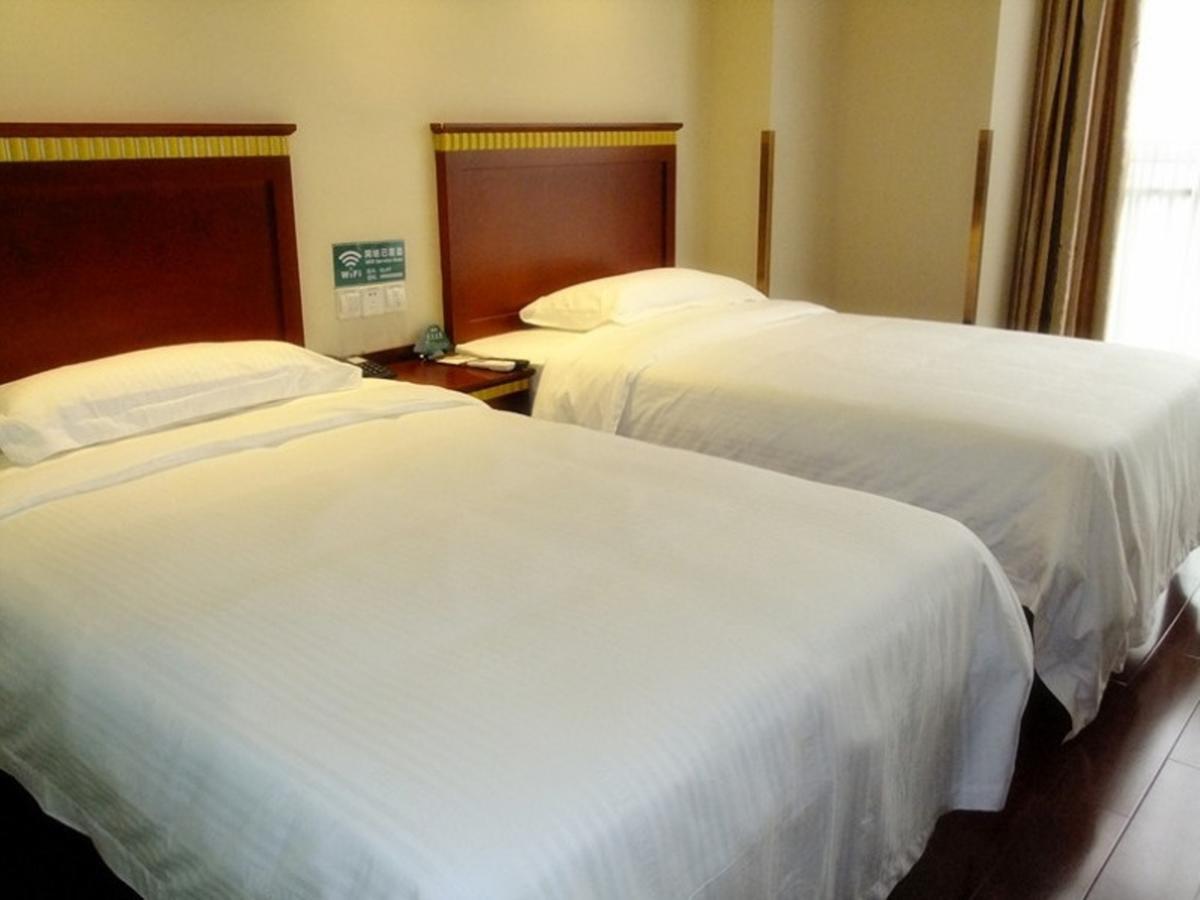 Greentree Inn Shandong Qingdao Wuyishan Road Jiashike Shopping Center Business Hotel Eksteriør bilde
